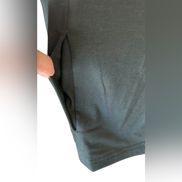 Deyeek Women's Black VNeck Post Op Snap Tank w/ Drain Pockets size M - Picture 5 of 9